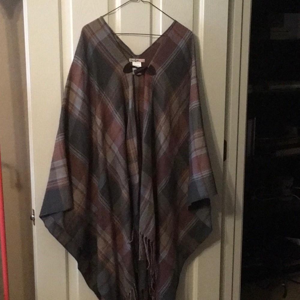 Plaid wrap